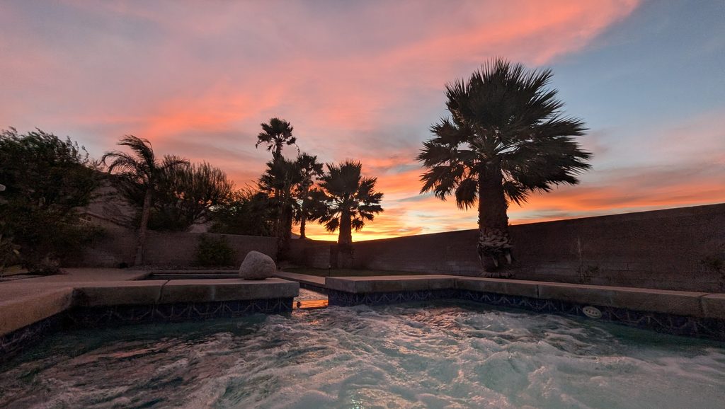 Hot tub POV